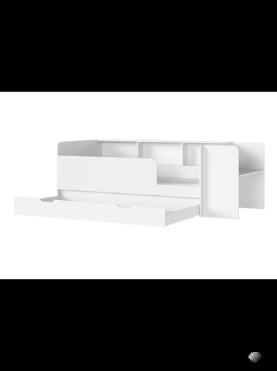 Руна КР 01 Кровать универсальная Белый/Белый