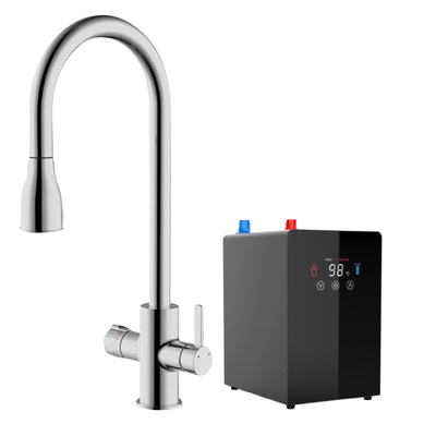 Система мгновенного кипячения воды 4в1 AQUAHOT TURIN Chrome (хром)