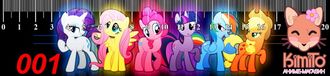 My little pony   линейка ламинированная в ассортименте