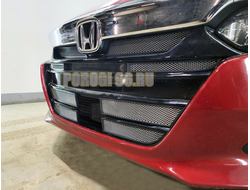 Защита радиатора Honda Accord X 2019- chrome низ (4 части)