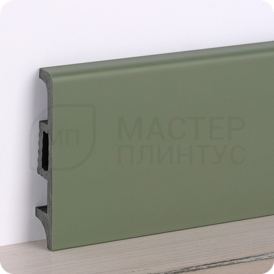 Плинтус Волшебная палочка самоцветы 81мм 2,0м. NCS 5010-G30Y. Цвет 409