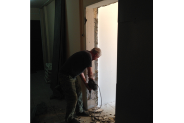 Монтаж 1 квартирной двери