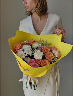 Букет цветов на 8 марта № 749