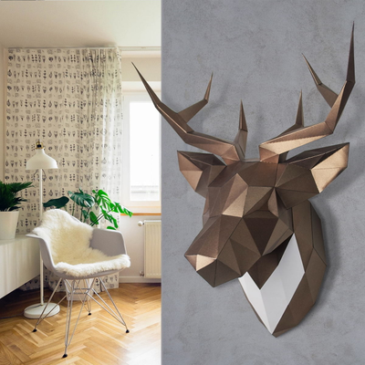 Papercraft набор для творчества "Олень" - 4