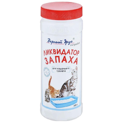 Верный друг Ликвидатор запаха для кошачих туалетов, 500 г