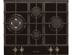 LEX GVG 643C BL ГАЗОВАЯ ВАРОЧНАЯ ПОВЕРХНОСТЬ