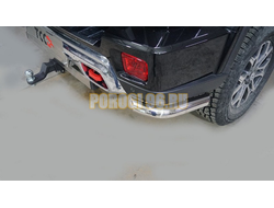 Защита задняя (уголки) 60,3 мм ТСС для Baic BJ40 2023-