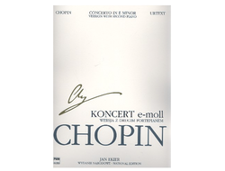 Chopin, Frédéric. Concerto in e minor op.11 for piano and orchestra (version with second piano). National Edition vol.30 B 6a