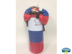 Набор для бокса RUS03 Груша+перчатки D24см H60см