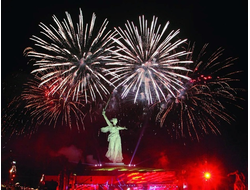 ВОЛГОГРАД НА ДЕНЬ ПОБЕДЫ "Немеркнущая слава Сталинграда"