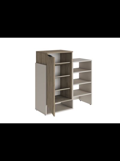 Бохо ТМ-001 тумба-комод Дуб Крафт Серый/Кашемир