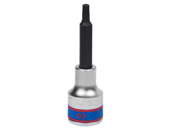 Насадка (бита) торцевая 1/2", Torx, T27, L = 80 мм, с отверстием KING TONY 403727