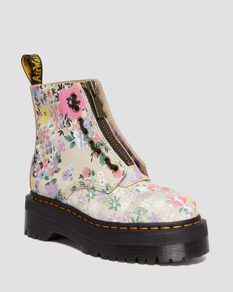 Ботинки Dr. Martens Sinclair Floral Parchment Beige