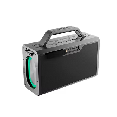 Караоке- система SODLK S1115 200W BLUETOOTH аккумуляторная с двумя беспроводными микрофонами