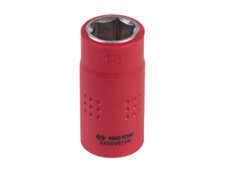 Головка торцевая диэлектрическая шестигранная 3/8", 13 мм KING TONY 3335VE13M
