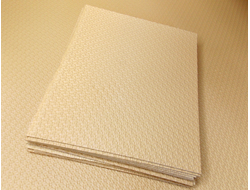 Резина для кукольной  обуви 30*26 см цвет бежевый 3,5 мм