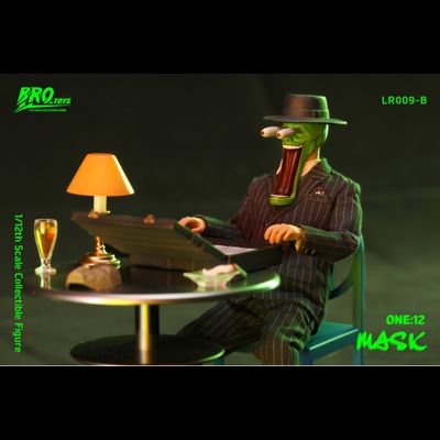 Маска, версия 2 (Стенли Ипкисс, "The Mask") - Коллекционная фигурка 1/12 SCALE Mask Action Figure (LR009B) - BROTOYS