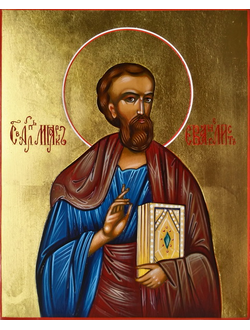Марк, святой Апостол, Евангелист. Рукописная икона