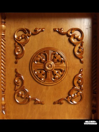 Напольный киот, с сенью