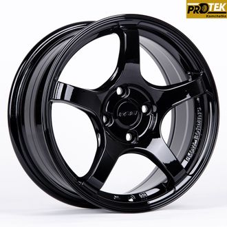 Комплект дисков R15 6,5J ET+40 4*100 RAYS X5130-CT325 Черный (80834)