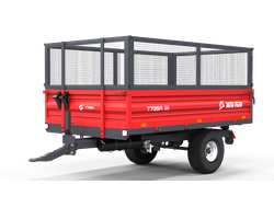 Прицеп тракторный самосвальный Metal-Fach Т-735/1 - 1