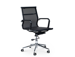 Кресло офисное Хельмут LB низкая спинка/черная сетка