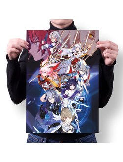 Плакат по игре Honkai Impact 3rd , Хонкай Импакт № 2