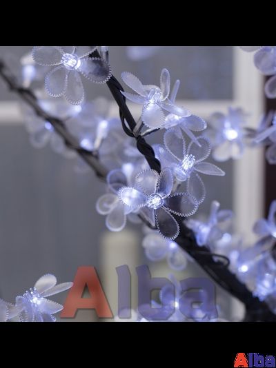 Дерево акриловое БАУХИНИЯ (Орхидейное дерево), со светящимся стволом, 1,8 м