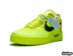 NIKE AIR FORCE X OFF WHITE VOLT МУЖСКИЕ (40-45)