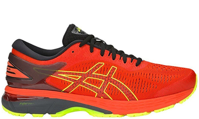 Asics Gel-Kayano 25 Красные с желтым