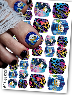 Пленки для педикюра 9,5*13,5 см PR-159