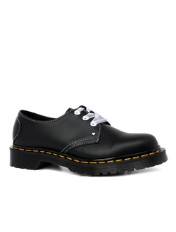 Полуботинки Dr. Martens 1461 HEARTS SMOOTH черные