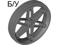 ! Б/У - Wheel 61.6mm D. x 13.6mm Motorcycle, Dark Bluish Gray (2903 / 4580588 / 6196114) - Б/У