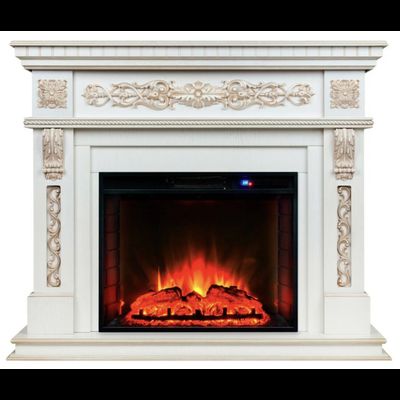 Электрокамин Estella WT с очагом Sparta 25.5 LED