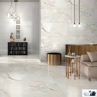 Керамогранит Eurotile Onyx Condal Glossy 60x120 см бежевый оникс
