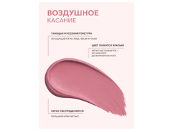 LuxVisage PLUSH MATT ТИНТ-МУСС для губ, щёк и век  3,6г