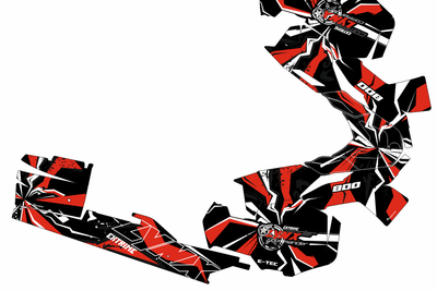 Наклейки на снегоход  Lynx Ranger Expedition Commander 2011-2019 №1713