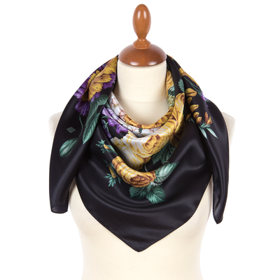 Павловопосадский платок Итальянский полдень 1281-19