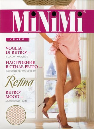 Колготки женские MiNiMi Retina - сетка