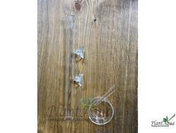 SwetAqua Glass bottom feeder 350 - стеклянная кормушка с трубкой для донных рыб