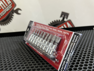 НАБОР БИТ 1/4" TORX 5-ТИ ГРАННЫХ TS10H-TS50H 9 ПРЕДМЕТОВ JTC-3303