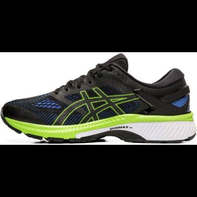 Asics Gel Kayano 26 Черные с зеленым