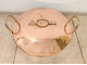 Медный таз с крышкой CopperCrafts Португалия арт.1438