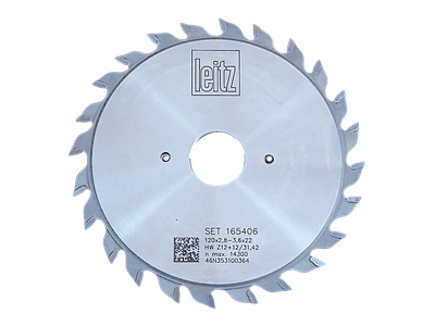 120х2.8-3.6х22; Z12+12 FZ Диск подрезной составной Leitz 165406