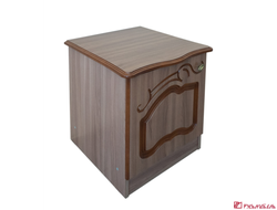 Тумба прикроватная СТЕЛЛА левая (шимо темный лак)