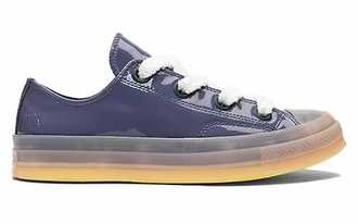 Кеды Converse x JW Anderson Patent Leather Chuck 70 фиолетовые