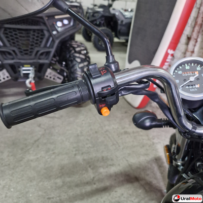 Мопед VMC  RIVA II RX 125(49) черно-белый