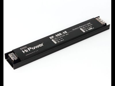 Блок питания 400W 48V IP20 Super Slim (48V/8.33A/400W) (4LED/IP20 сетка/1 год)