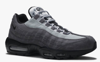 Nike Air Max 95 Black Grey (Черные с серым) новые