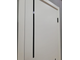 Дверь эмалевая глухая "Морион вертикаль" эмаль белая